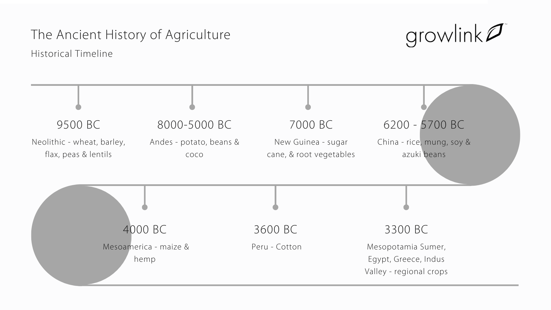 The History of Agriculture