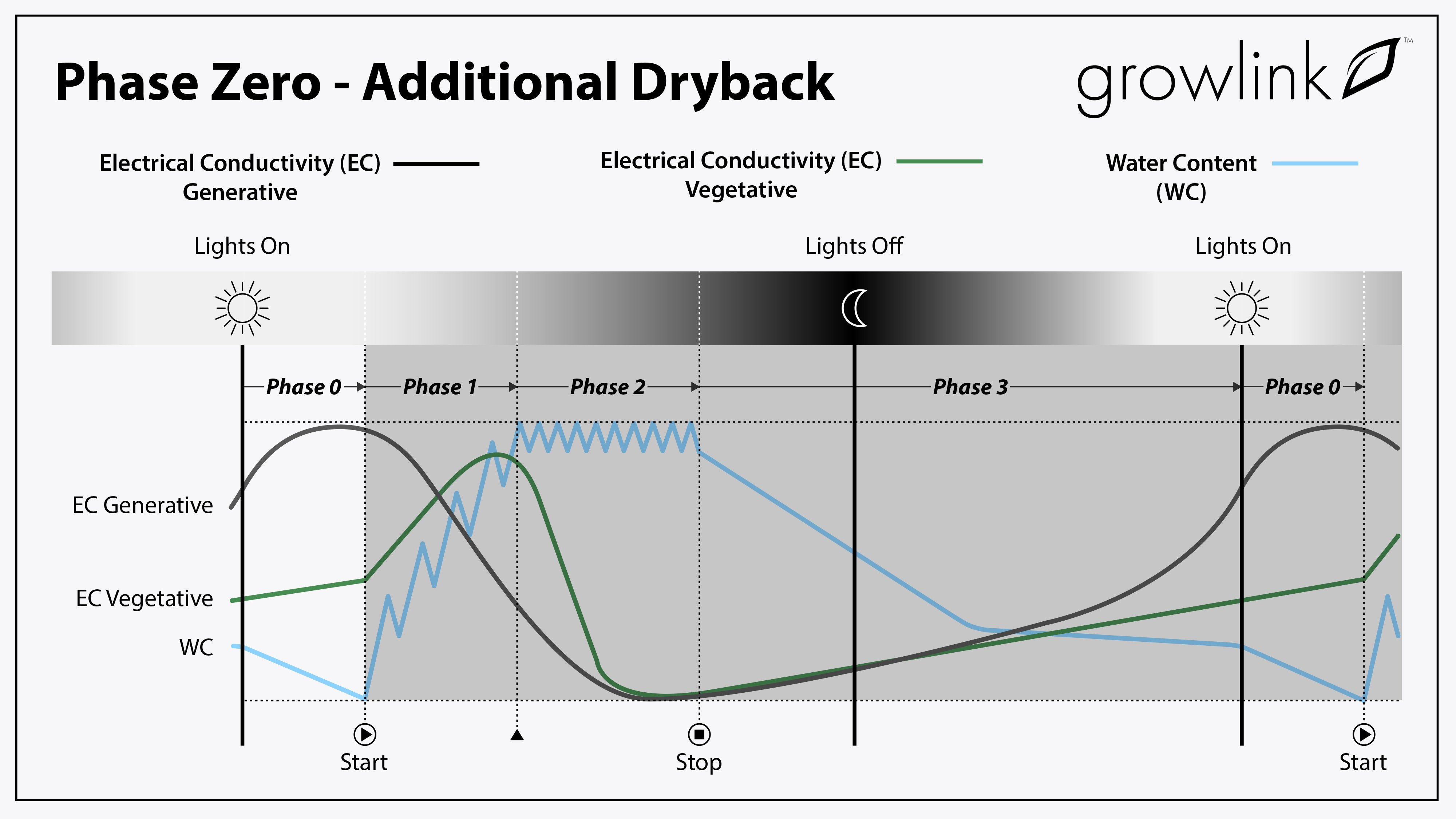 The 4 Phases of Irrigation in Crop Steering Growlink